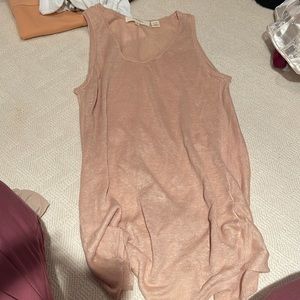 Inhabit 100% linen long tank